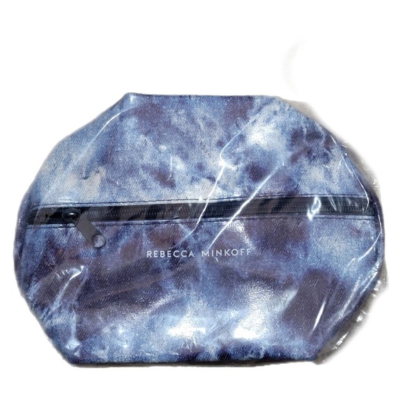 Rebecca Minkoff Blue Cosmetic Bag NWT - Picture 3 of 3